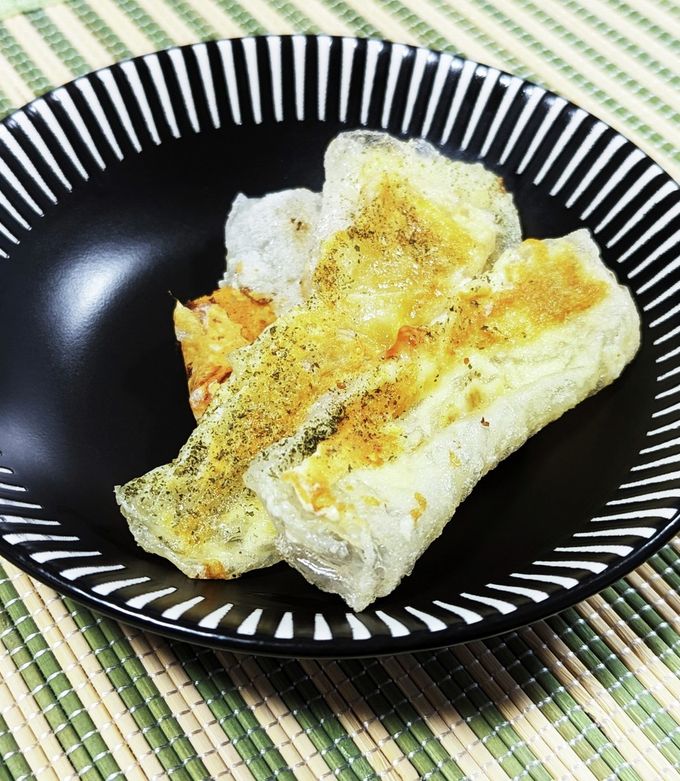 子供と作れる!ライスペーパーのチーズ焼き-レシピのメイン写真