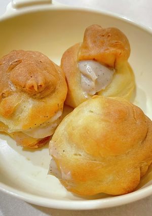 卵・乳・小麦粉なしのシュークリーム-レシピのメイン写真