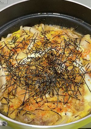 簡単！カツ煮!(^^)!-レシピのメイン写真