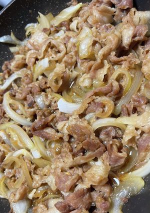細切れ消費！豚の細切れの生姜焼き-レシピのメイン写真