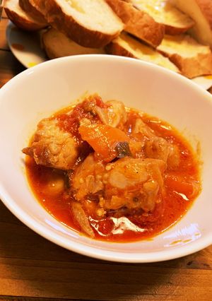 ☆チキンと栄養☆チキンのトマト煮☆-レシピのメイン写真