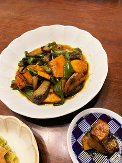 砂糖と醤油だけ❉夏野菜の甘辛炒め-レシピのメイン写真