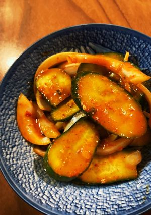 5分|きゅうりの酢の物★甘辛コチュジャン-レシピのメイン写真