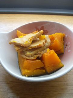 炊飯器で煮物(かぼちゃ)-レシピのメイン写真