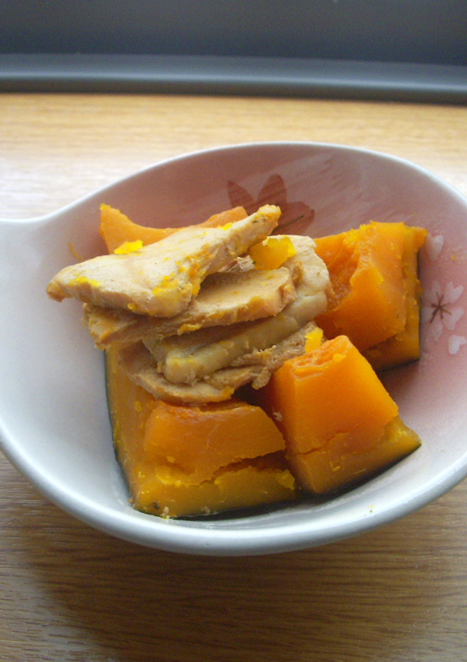 炊飯器で煮物（かぼちゃ）-レシピのメイン写真