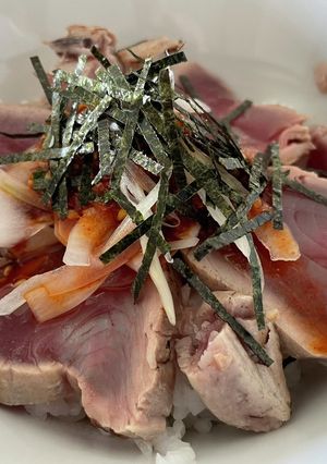 かつおたたき丼！-レシピのメイン写真