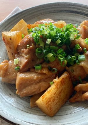＊鶏肉と長芋のバター醤油照り焼き＊-レシピのメイン写真