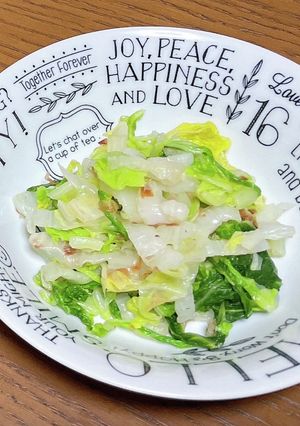 箸休め☆副菜に☆白菜の梅肉和え-レシピのメイン写真
