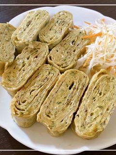 晴茶&あおさ入り卵焼き-レシピのメイン写真