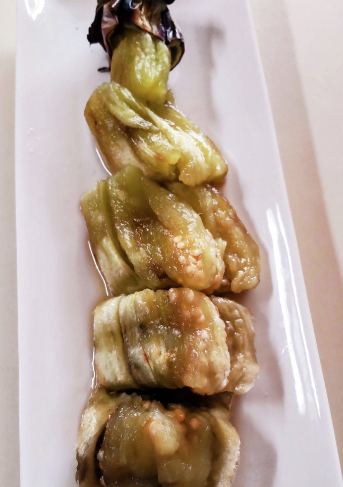 お馴染み～焼き茄子♪切れ目で簡単♡-レシピのメイン写真