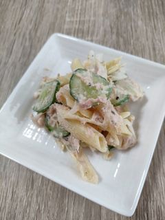 簡単♪ツナとキュウリのマカロニサラダ-レシピのメイン写真