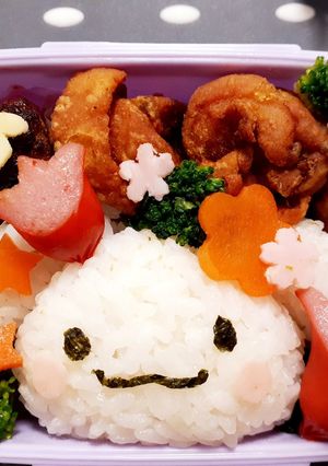 シナモロール　キャラ弁　覚書-レシピのメイン写真