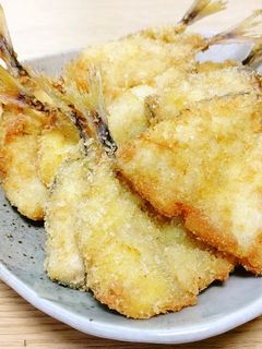 小アジのフライ。-レシピのメイン写真