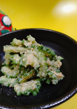 ゴーヤのごまみそ和え　-レシピのメイン写真