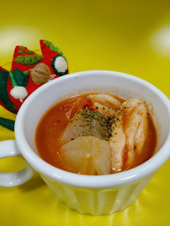 キャベツと鶏肉のトマト煮 -レシピのメイン写真