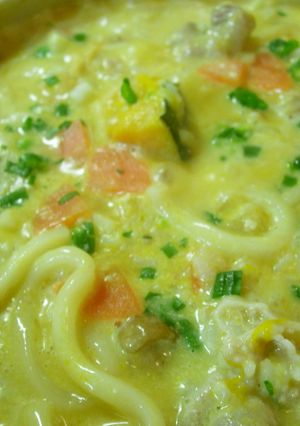 ～まろやか味噌～うどん雑炊～-レシピのメイン写真