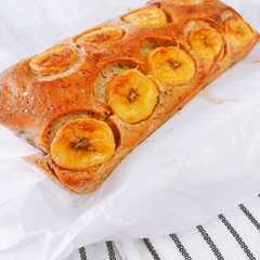 รูปของ バナナと紅茶のパウンドケーキ