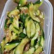 きゅうりの梅肉あえ