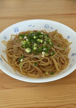 ツナと玉葱の醤油パスタ-レシピのメイン写真