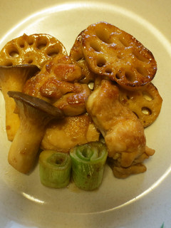 鶏肉とレンコンの照り焼き-レシピのメイン写真