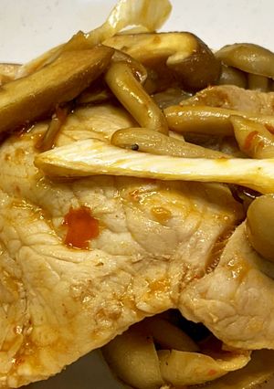 豚肉ときのこのオイスター炒め-レシピのメイン写真