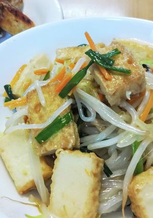 手間抜き低糖質 野菜たっぷり焼きしらたき-レシピのメイン写真