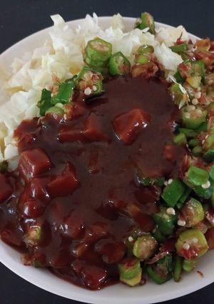 ズボラ真夏の腹いっぱいカレーライス-レシピのメイン写真