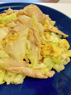 時短!豚肉とキャベツの中華風炒め物-レシピのメイン写真
