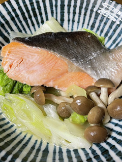 秋鮭と野菜たっぷりレンジ蒸し-レシピのメイン写真