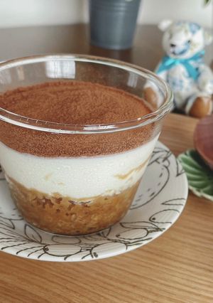 水切りヨーグルトのティラミス風-レシピのメイン写真
