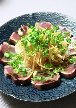 新しょうがたっぷり鰹の焼きたたき-レシピのメイン写真