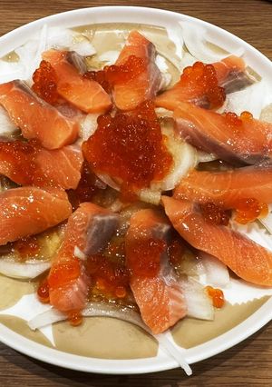 カルパッチョ　サーモン-レシピのメイン写真