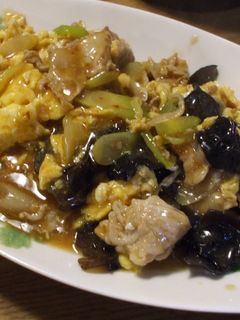 豚肉ときくらげの卵炒め-レシピのメイン写真