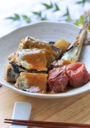 さんまの梅味噌煮【和食入門】-レシピのメイン写真