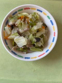 【保育園給食】きのこのバター炒め-レシピのメイン写真