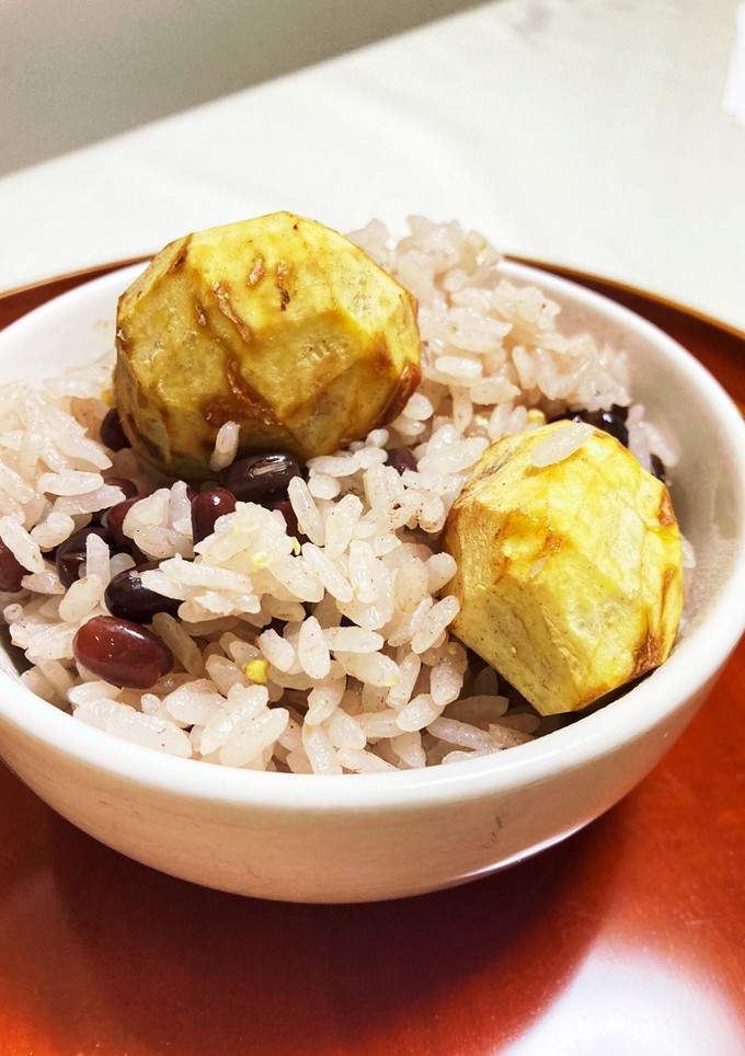 #超簡単　誰でもできる　#栗赤飯-レシピのメイン写真