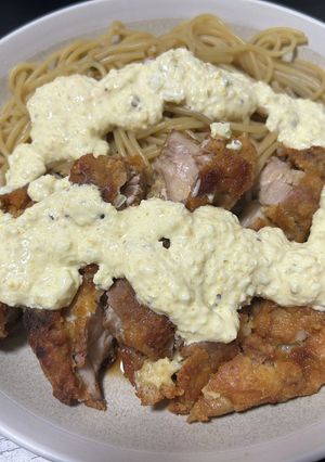 チキンパスタ南蛮-レシピのメイン写真