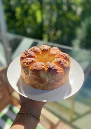 【HB】モツァレラチーズのちぎりパン！-レシピのメイン写真
