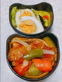 お弁当豚コマ酢豚-レシピのメイン写真