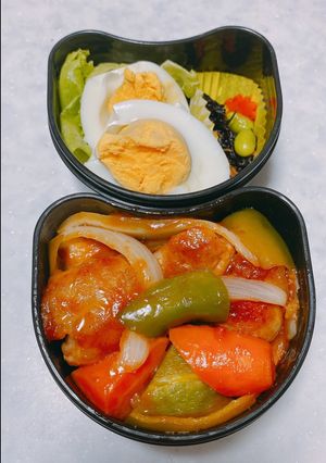 お弁当豚コマ酢豚-レシピのメイン写真