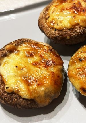 椎茸の味噌マヨチーズ焼き-レシピのメイン写真