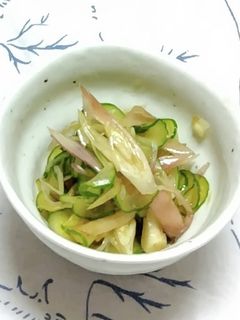 きゅうりと茗荷のナムル風-レシピのメイン写真