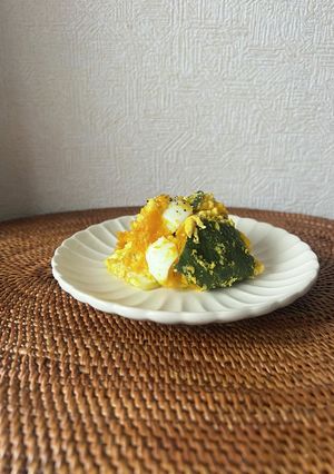 かぼちゃと卵のサラダ-レシピのメイン写真