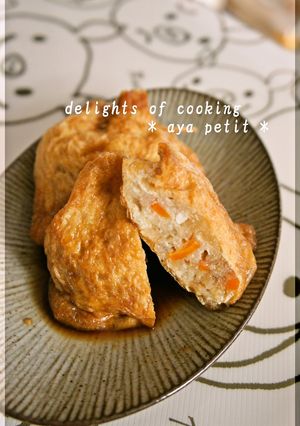 ◎　余った切干大根煮と豆腐で巾着煮　◎-レシピのメイン写真