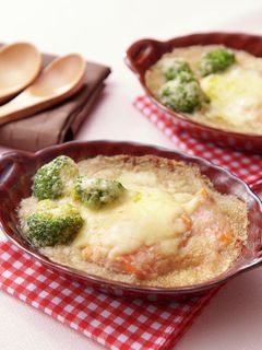 レンジで!鮭の山芋グラタン-レシピのメイン写真