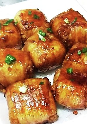 肉巻きおにぎり-レシピのメイン写真