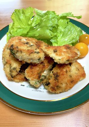 胸肉1枚で　バジルチキンのパン粉焼き-レシピのメイン写真