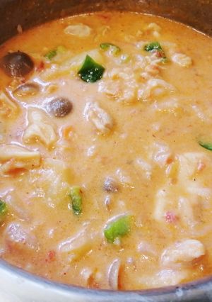 ココナッツ缶とトマト缶でカフェ風カレー！-レシピのメイン写真