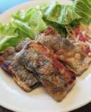 もちもちな生春巻焼き♡胸肉チーズ鯖チーズ
