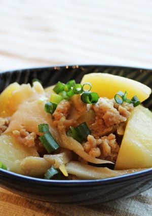 遊月亭しじみの力☆じゃがいものそぼろ煮-レシピのメイン写真